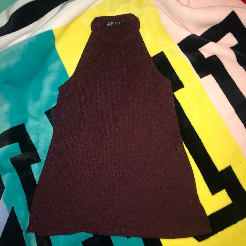 Halter mini dress